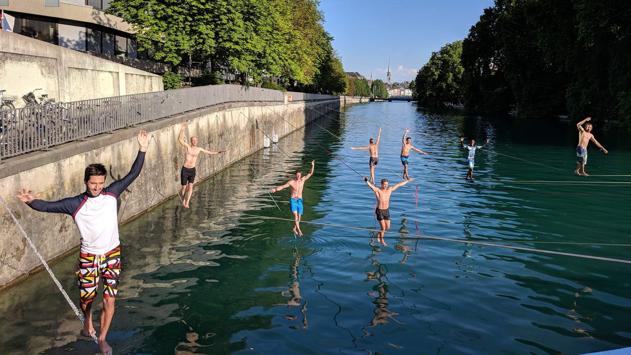 Our main waterline spot in the heart of Zurich.